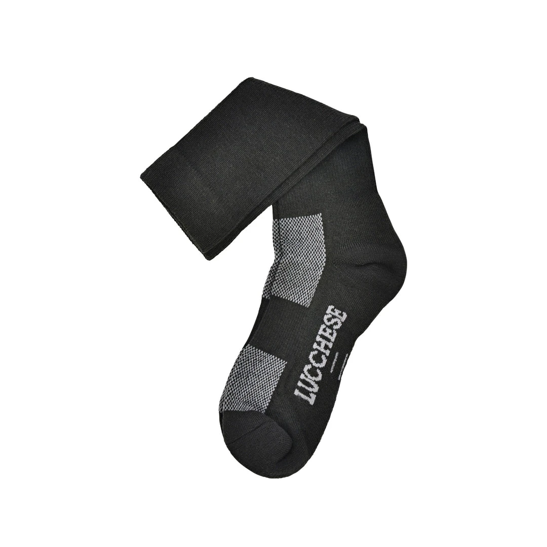 Lucchese-inc Socks Wool :: Black Lucchese-inc Socks Wool :: Black