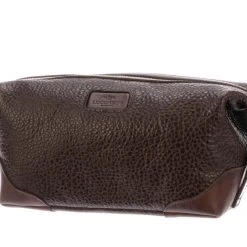 Lucchese-inc Dopp Kit :: Chocolate