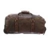 Lucchese-inc Rolling Duffel :: Chocolate