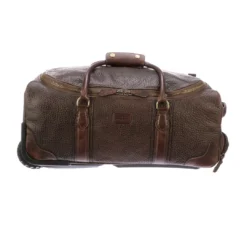 Lucchese-inc Rolling Duffel :: Chocolate