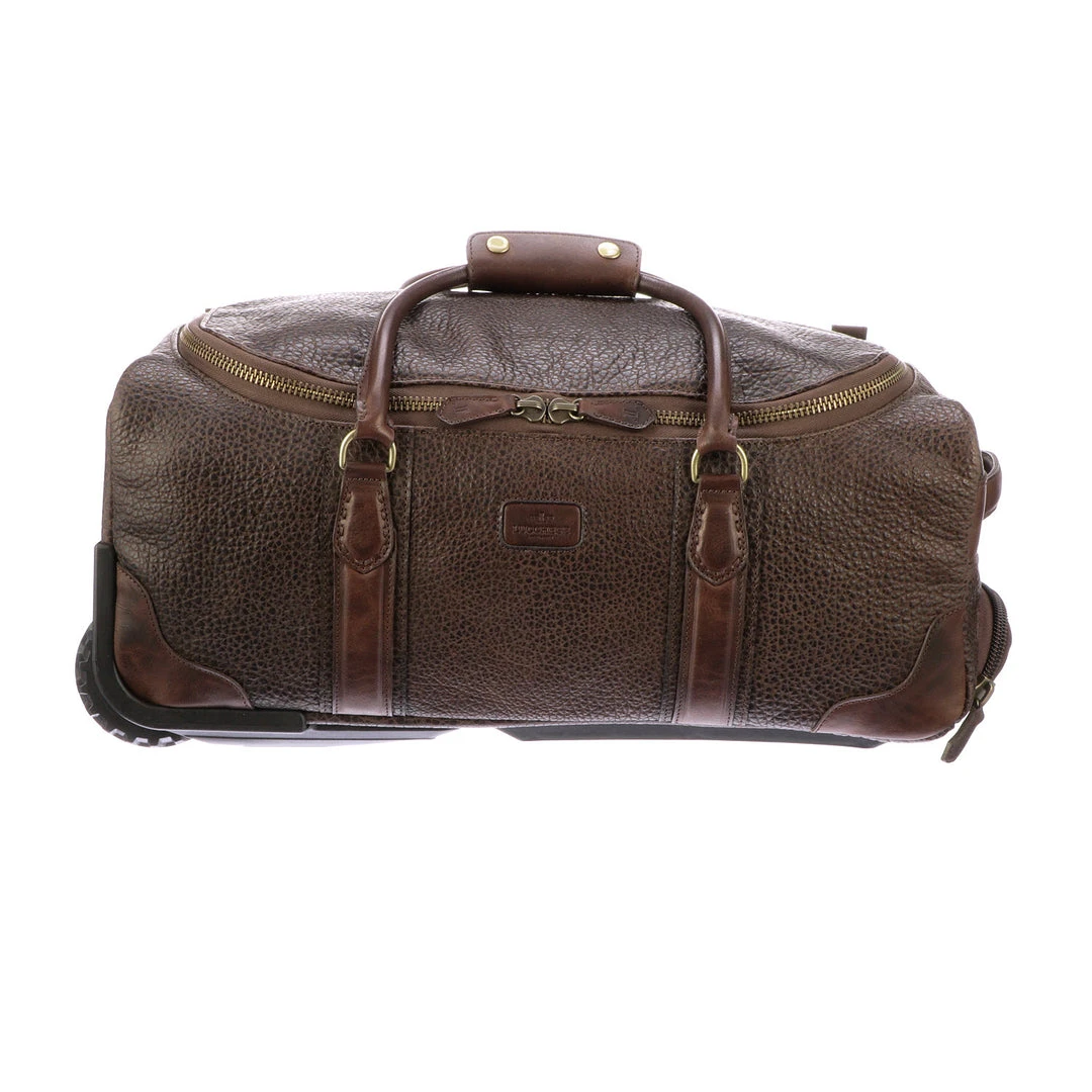 Lucchese-inc Rolling Duffel :: Chocolate Lucchese-inc Rolling Duffel :: Chocolate