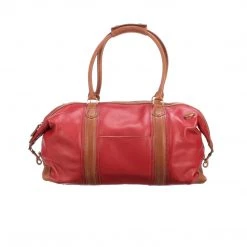 Lucchese-inc Frances Overnight Duffel :: Red