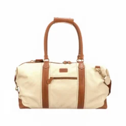 Lucchesse-inc Frances Overnight Duffel :: Bone Duffels