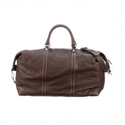 Lucchesse-inc COSIMO OVERNIGHT DUFFEL :: ESPRESSO Duffels