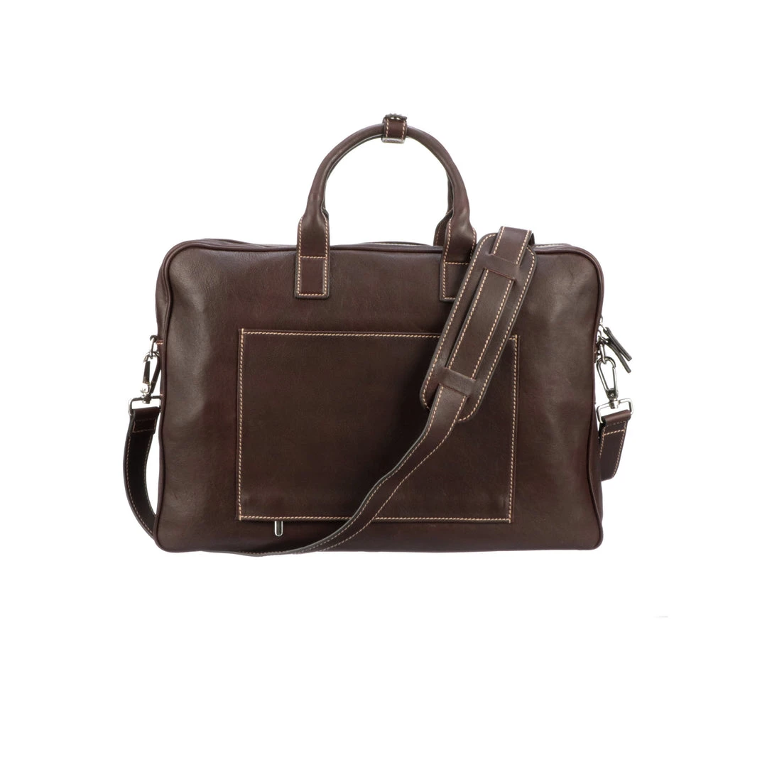 Lucchesse-inc Briefcase & Backpack COSIMO BRIEFCASE :: ESPRESSO Lucchesse-inc Briefcase & Backpack COSIMO BRIEFCASE :: ESPRESSO