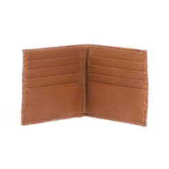 Lucchese-inc Hipster Wallet – Crocodile :: Cognac Wallets