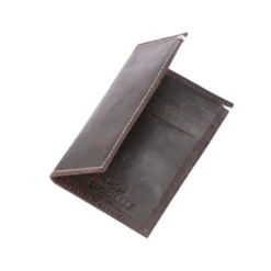 Lucchesse-inc Bifold Wallet - Mad Dog :: Chocolate Wallets