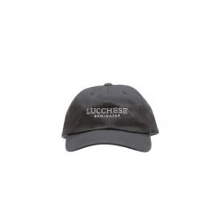 New ⭐ Lucchese-inc Cotton Cap :: Dark Grey Hats 🛒 5 Lucchese-inc Cotton Cap :: Dark Grey Hats