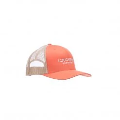 Lucchese-inc Mesh Trucker Cap :: Rustic Orange Khaki Hats