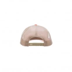 Lucchese-inc Mesh Trucker Cap :: Rustic Orange Khaki Hats