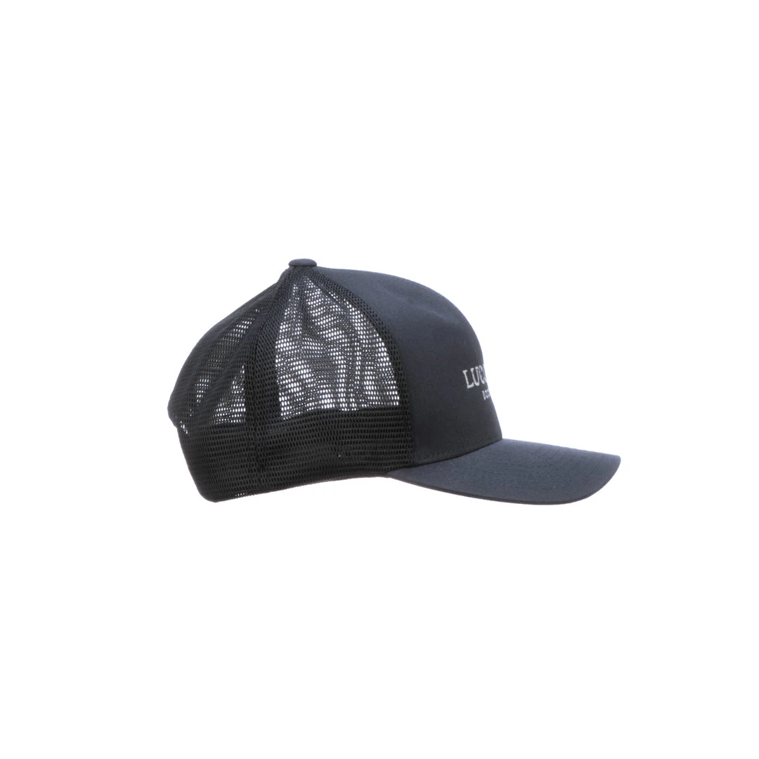 Lucchese-inc Mesh Trucker Cap :: Navy Hats Lucchese-inc Mesh Trucker Cap :: Navy Hats