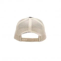 Lucchesse-inc Leather Patch Cap :: Brown + Khaki