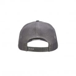 Lucchesse-inc Leather Patch Cap :: Navy + Charcoal