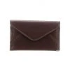 Lucchese-inc Envelope Card Case – Calfskin :: Brown Wallets