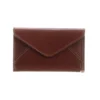 Lucchese-inc Envelope Card Case – Calfskin :: Sienna