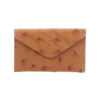Outlet 👏 Lucchese-inc Wallets Envelope Card Case – Ostrich :: Cognac 🤩 2 Lucchese-inc Wallets Envelope Card Case – Ostrich :: Cognac