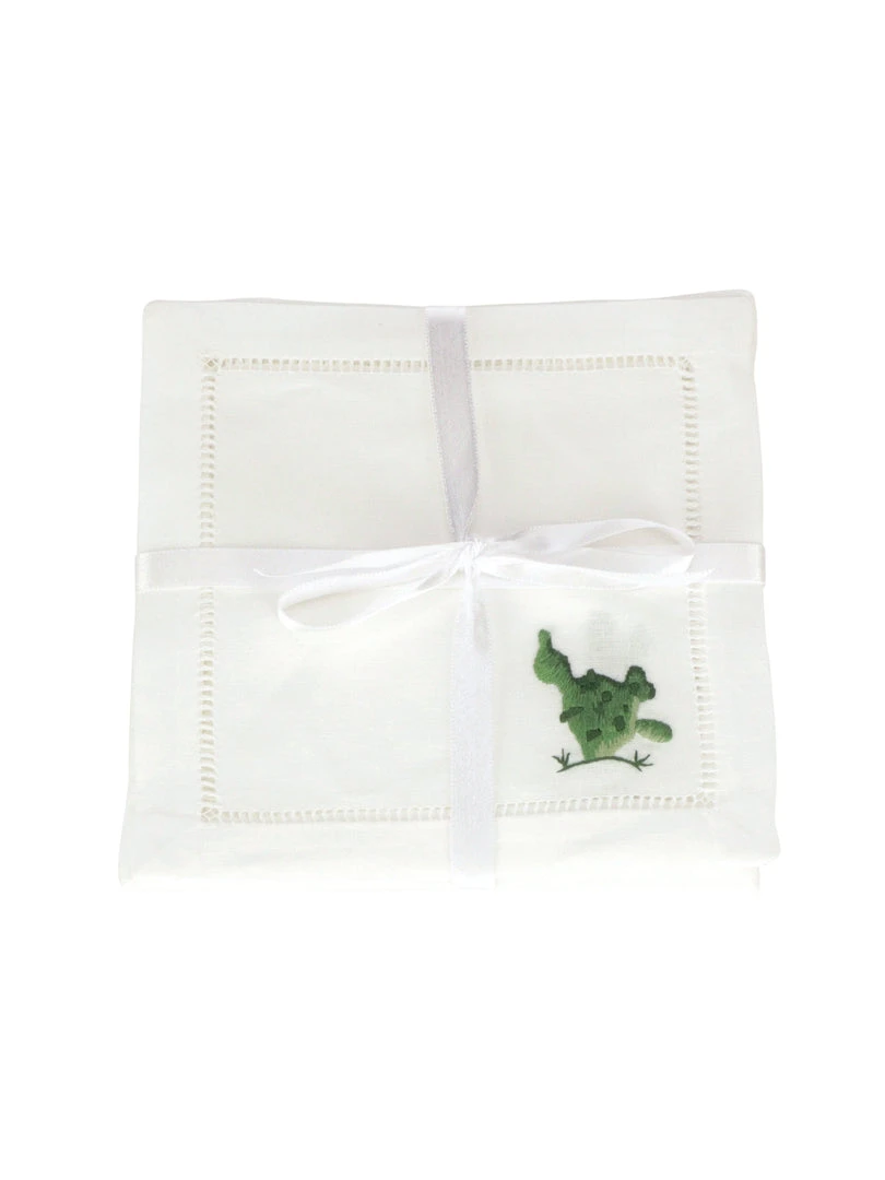 Top 10 👍 Lucchese-inc Cactus Cocktail Napkins :: White 🎉 5 Lucchese-inc Cactus Cocktail Napkins :: White