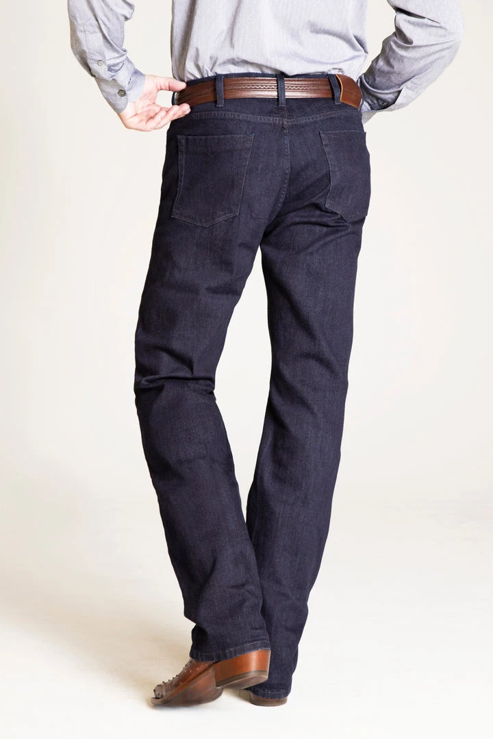 Lucchese-inc Slim Boot Cut Denim :: Dark Wash Lucchese-inc Slim Boot Cut Denim :: Dark Wash