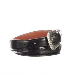 Lucchese-inc Seville Stitch Goat Tapered :: Black