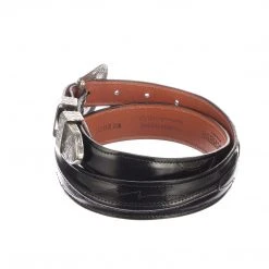 Lucchese-inc Seville Stitch Goat Tapered :: Black