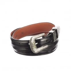 Lucchese-inc Seville Stitch Goat Tapered :: Black