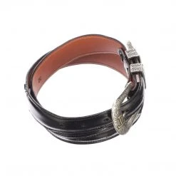 Lucchese-inc Seville Stitch Goat Tapered :: Black