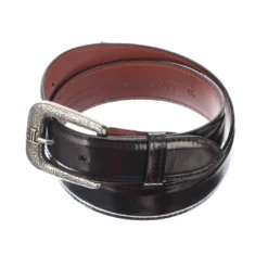 Lucchese-inc Smooth Goat :: Black Cherry