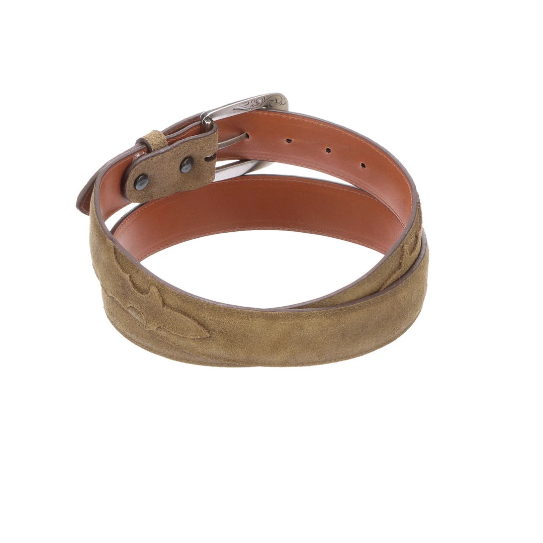 Brand new π Lucchese-inc Belts Comanche Suede :: Olive β 7 Lucchese-inc Belts Comanche Suede :: Olive