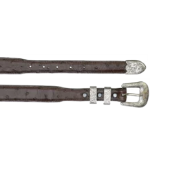 Lucchese-inc Full Quill Ostrich Tapered :: Sienna