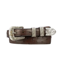 Lucchese-inc Full Quill Ostrich Tapered :: Sienna