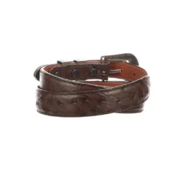 Lucchese-inc Full Quill Ostrich Tapered :: Sienna