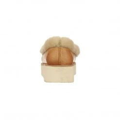 Brand new 👍 Lucchese-inc Shearling Wedge Moccasin :: Tan 🤩 5 Lucchese-inc Shearling Wedge Moccasin :: Tan