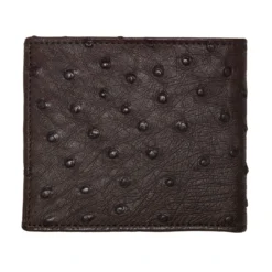 Lucchese-inc Wallets Hipster Wallet – Ostrich :: Sienna