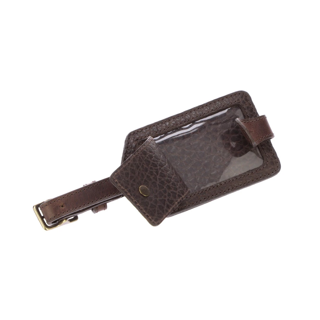 Lucchese-inc Luggage Tags Travel Luggage Tag :: Chocolate Lucchese-inc Luggage Tags Travel Luggage Tag :: Chocolate