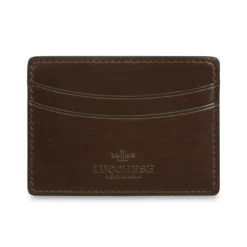 Lucchese-inc Wallets Credit Card Case – Calfskin :: Sienna
