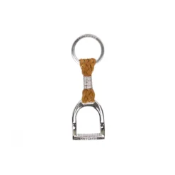 Lucchese-inc Stirrup Keychain :: Mustard