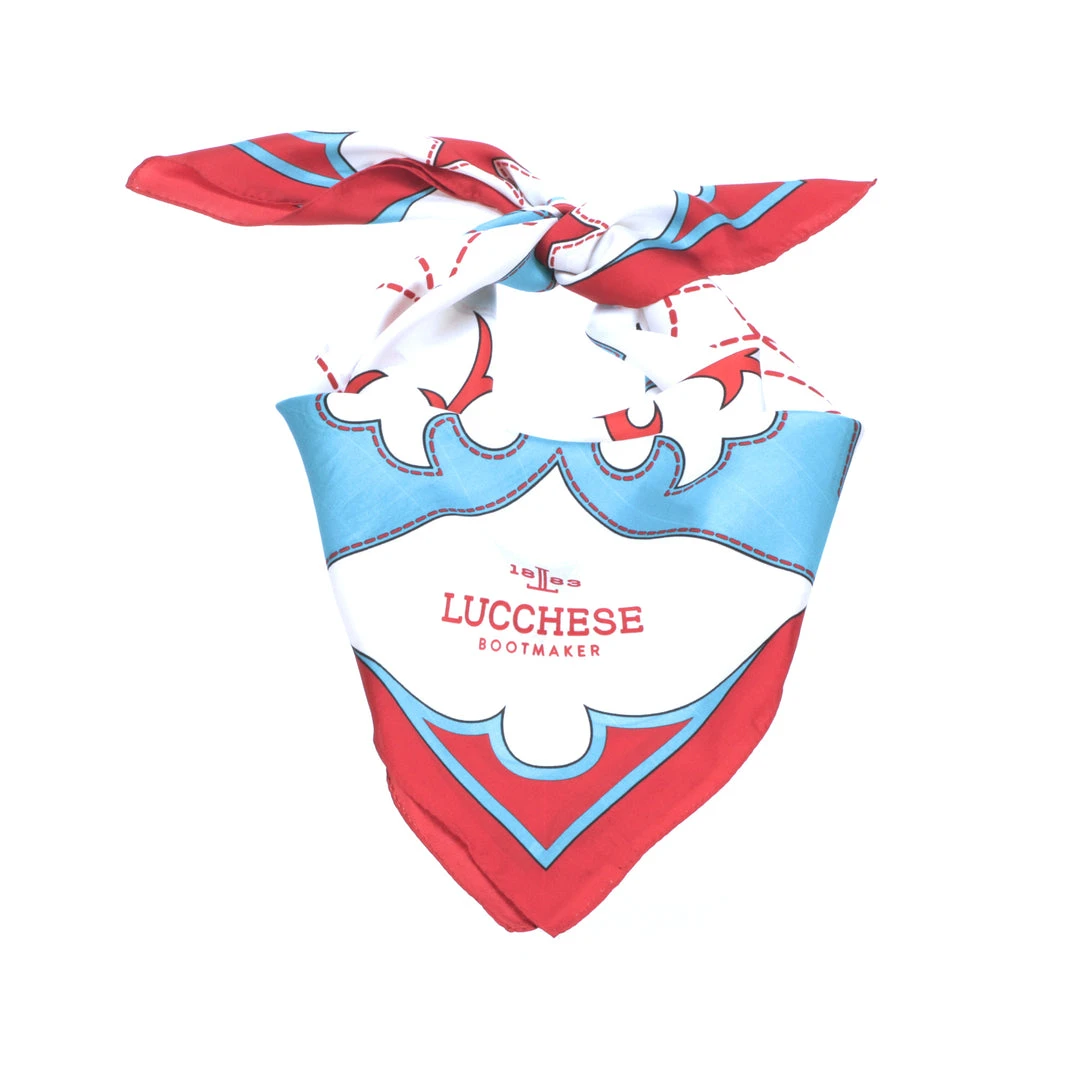 Flash Sale π Lucchese-inc Other Accessories Western Silk Scarf :: Red π― 3 Lucchese-inc Other Accessories Western Silk Scarf :: Red