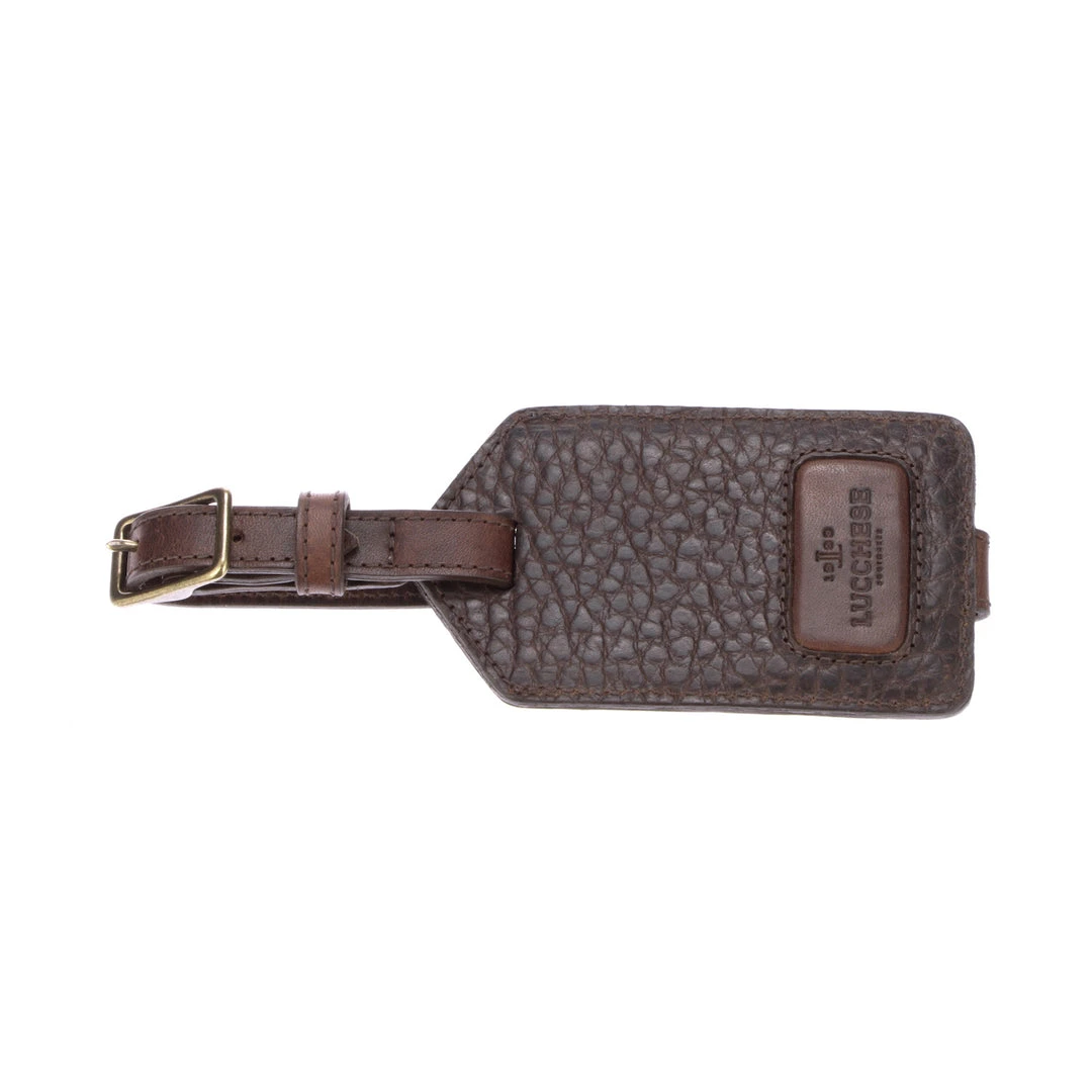 Lucchese-inc Luggage Tags Travel Luggage Tag :: Chocolate Lucchese-inc Luggage Tags Travel Luggage Tag :: Chocolate