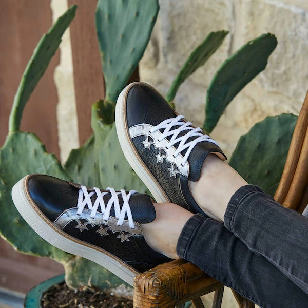 Top 10 ๐ Lucchese-inc Saddle ๐ Shoe :: Black + Silver โ๏ธ 5 Lucchese-inc Saddle Shoe :: Black + Silver