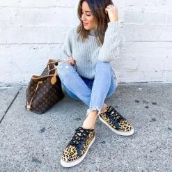 Deals ๐งจ Lucchese-inc Saddle ๐ Shoe :: Leopard + Black โค๏ธ 4 Lucchese-inc Saddle Shoe :: Leopard + Black