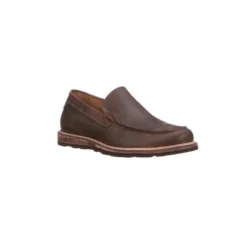 Lucchese-inc After-Ride Slip On Moccasin :: Chocolate SHOES