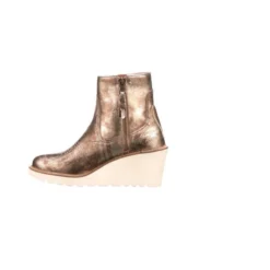 Lucchese-inc BOOTS Music City Wedge Bootie :: Metallic Gold