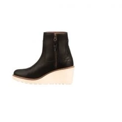 Lucchese-inc Music City Wedge Bootie :: Black BOOTS