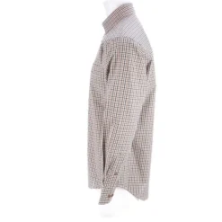 Lucchese-inc San Antonio :: White/Blue/Brown Small Check