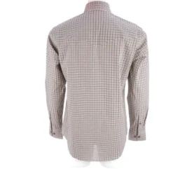 Lucchese-inc San Antonio :: White/Blue/Brown Small Check