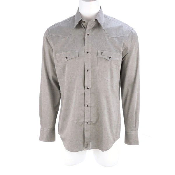 Lucchese-inc APPAREL El Paso :: Grey-Mini Diamond Shape In Fab Lucchese-inc APPAREL El Paso :: Grey-Mini Diamond Shape In Fab