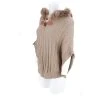 Lucchese-inc Cable Knit Poncho :: Oatmeal APPAREL