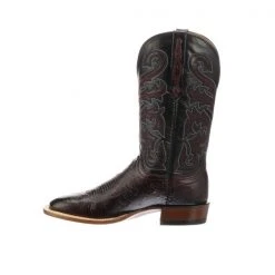 Lucchese-inc Lance :: Black Cherry + Black Boots
