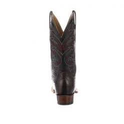Lucchese-inc Lance :: Black Cherry + Black Boots