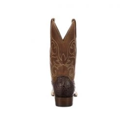 Lucchese-inc Haan :: Barrel Brown + Chocolate Boots